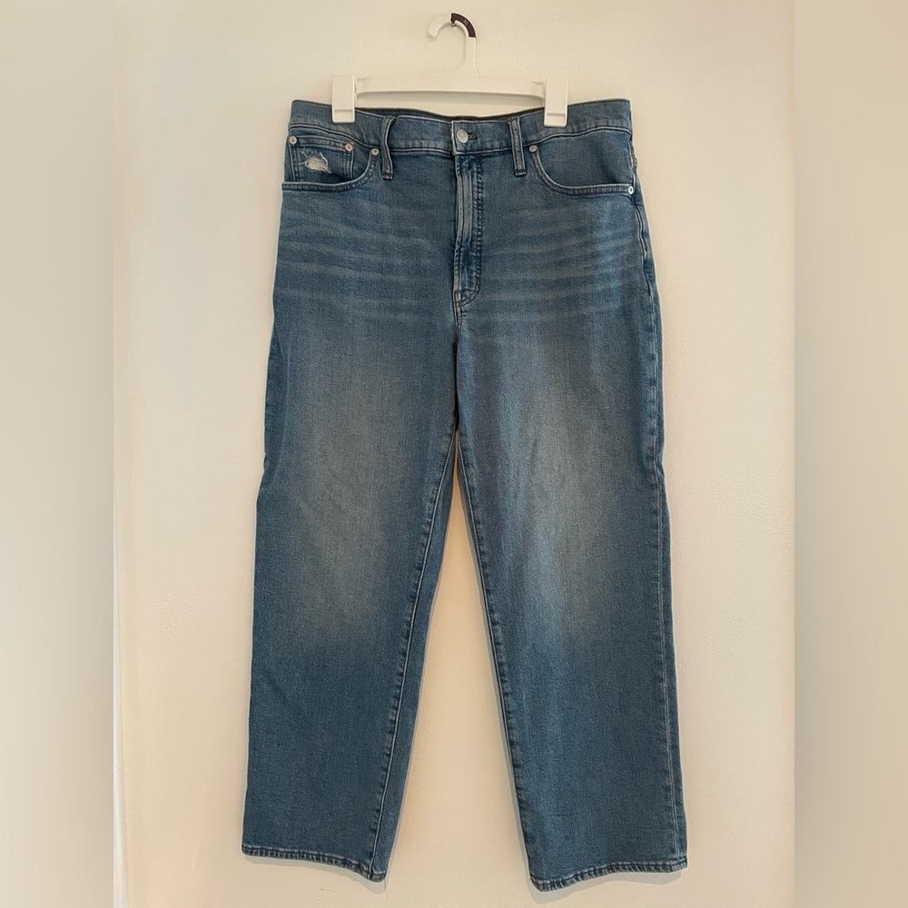 Madewell Perfect Vintage Crop Jean Size 31
